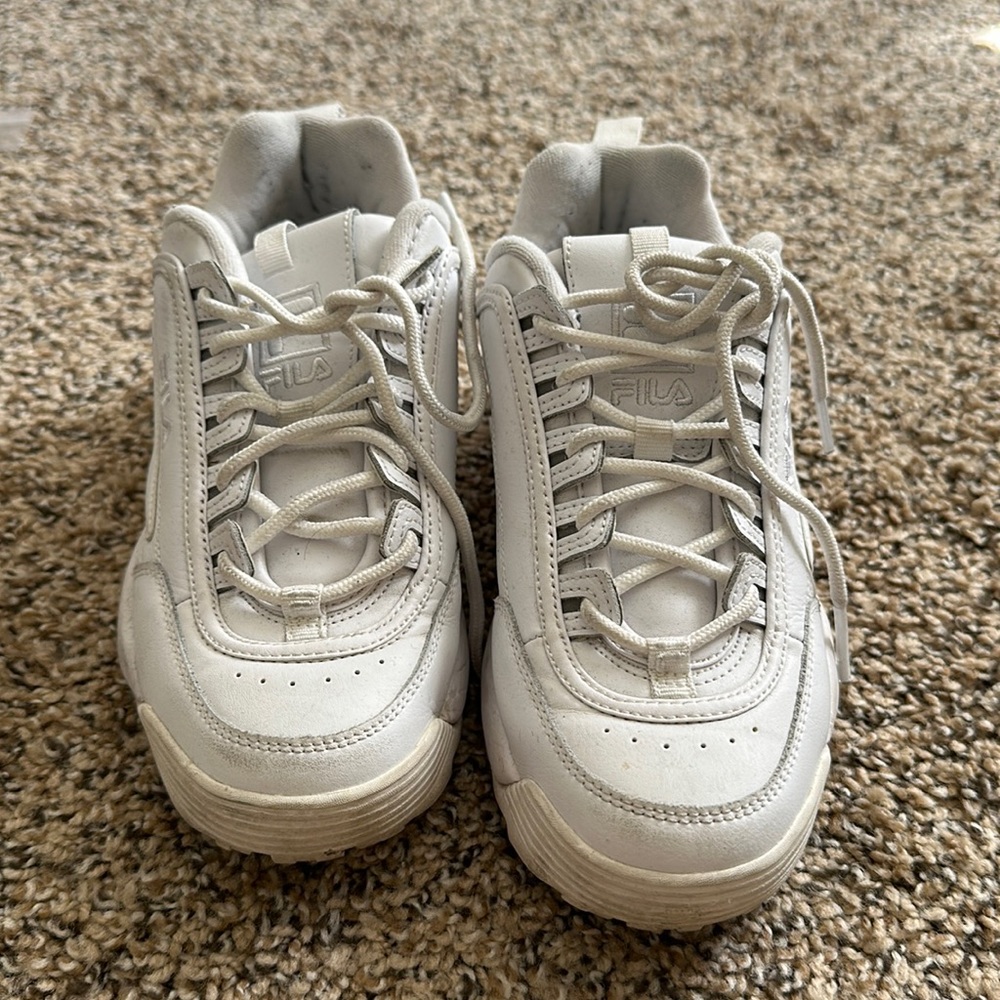 FILA White Disruptors